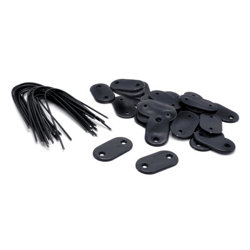 Bevestigingsset tuinscherm PVC antraciet
